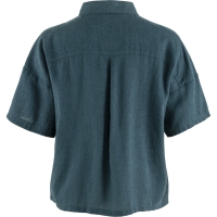 Fjällräven Övik Hemp Camp Shirt SS Women's Mountain Blue