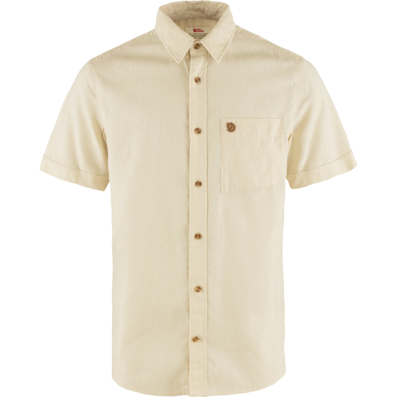 Fjällräven Övik Travel Shirt SS Chalk White