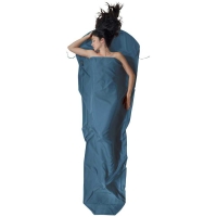 Cocoon Mummy Liner, 100% Lyocell Mystic blue
