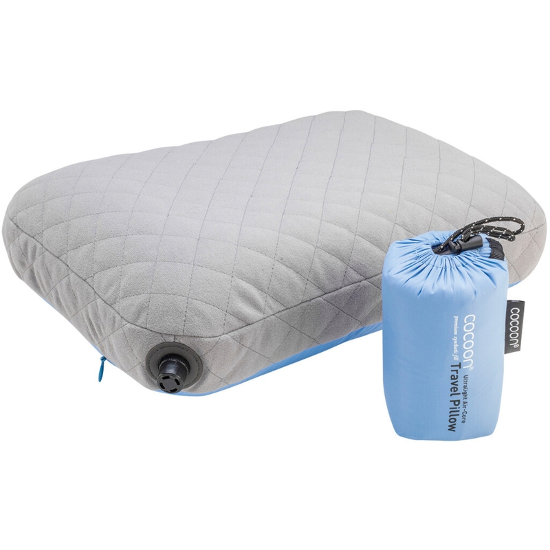Cocoon Air-Core Pillow UL XL Light-blue / Grey kussen