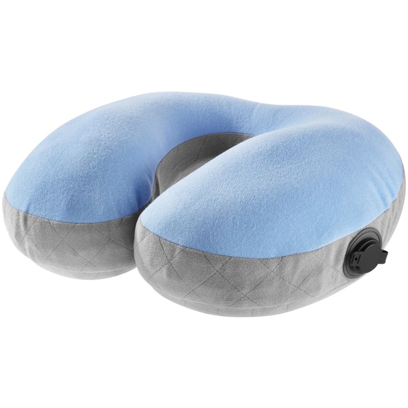 Cocoon U-Shaped Neck Pillow Light-blue / Grey