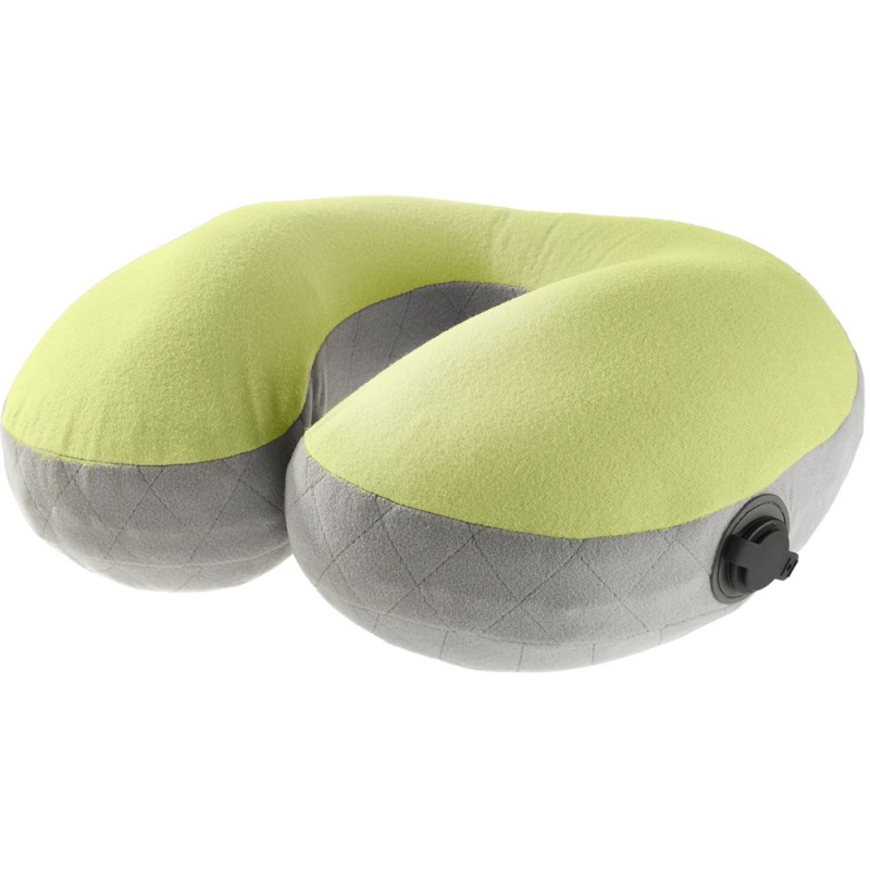 Cocoon U-Shaped Neck Pillow Wasabi / Grey