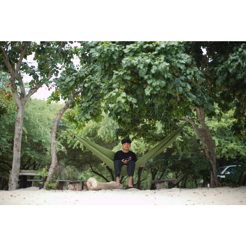 Ticket to the Moon Compact hammock  Leaf Green