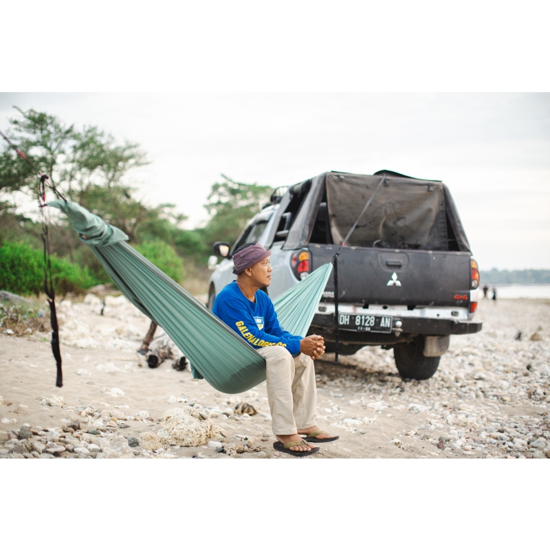 Ticket to the Moon Compact hammock  Petrol Green