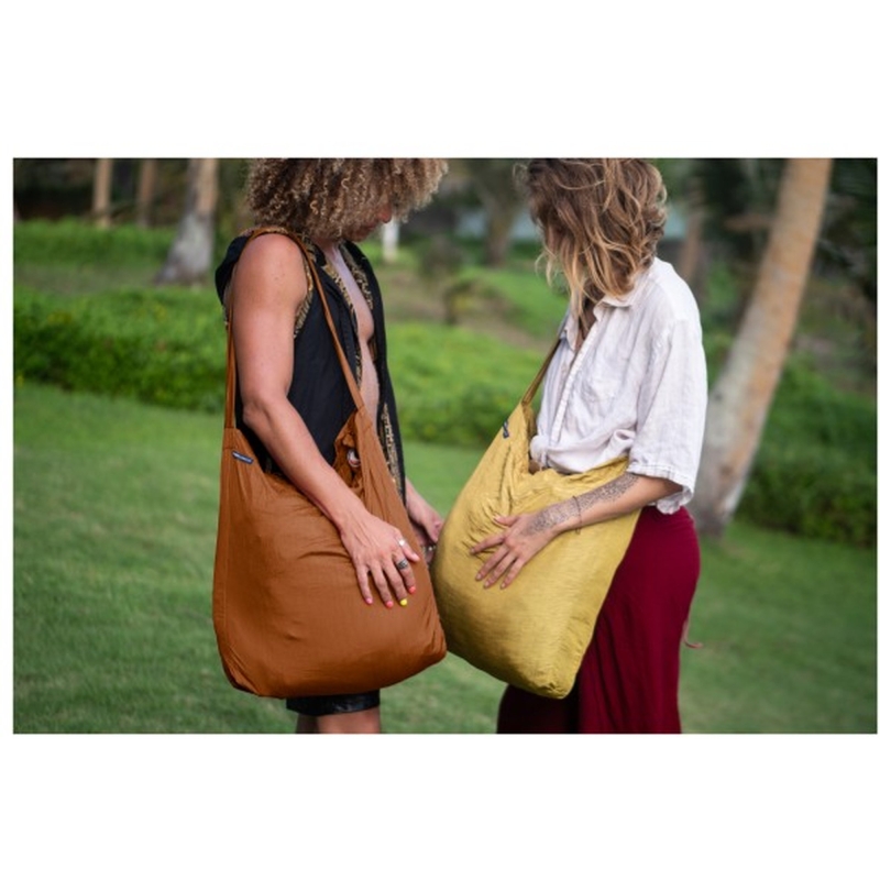 Ticket to the Moon Eco Bag Large Royal Blue / Orange