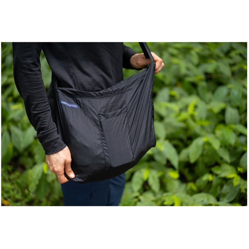 Ticket to the Moon Zipper bag  Black