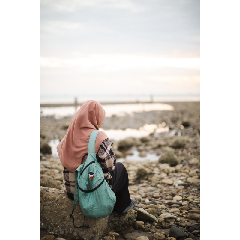 Ticket to the Moon Mini Backpack  Petrol Green