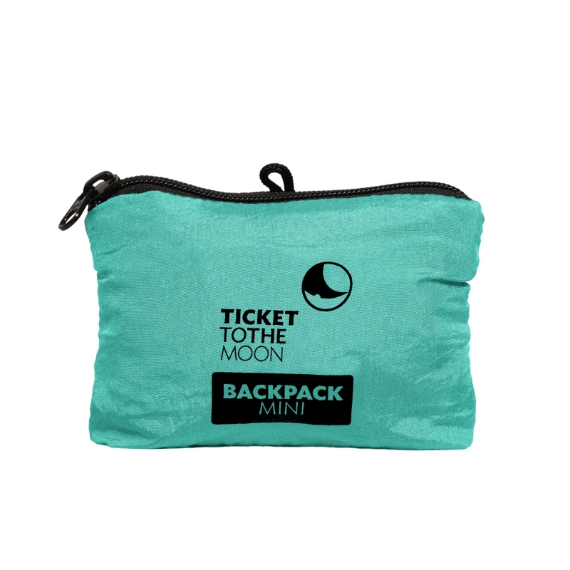 Ticket to the Moon Mini Backpack  Exotic Ocean/ Petrol Green