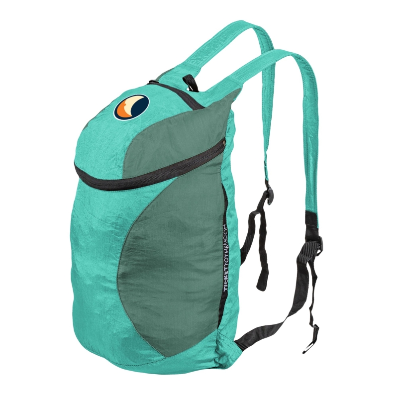 Ticket to the Moon Mini Backpack  Exotic Ocean/ Petrol Green