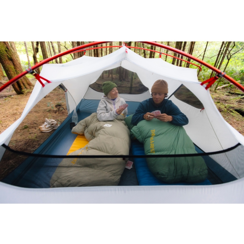 Therm a Rest Corus -6°C Quilt Large Hedgegreen comforttemp +0 tot -5 slaapzak