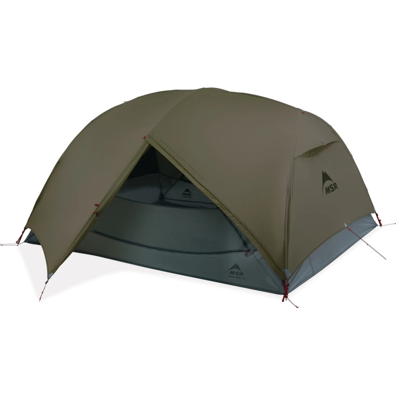 MSR Hubba Hubba LT 3P Tent Green 3 persoons tent