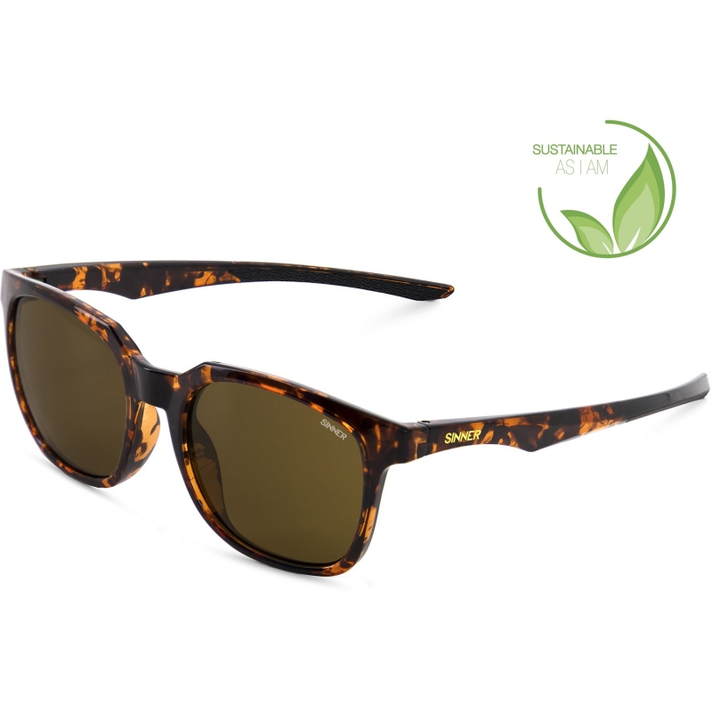 Sinner Bauhi Shiny Brown Tortoise-Matte Bla