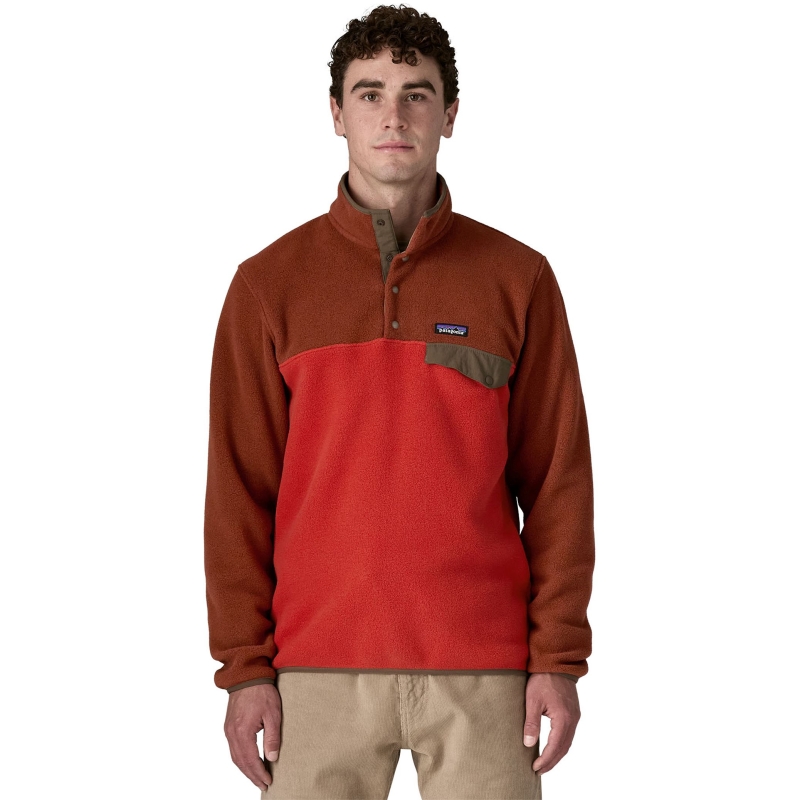 Patagonia LW Synch Snap-T P/O Amanita Red