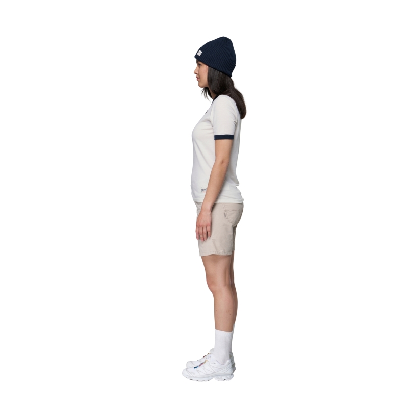 Devold Archive Ringer Tee White/Ink