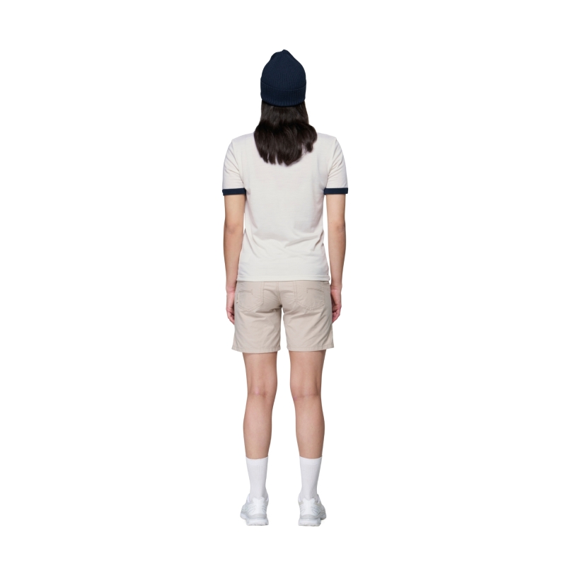 Devold Archive Ringer Tee White/Ink