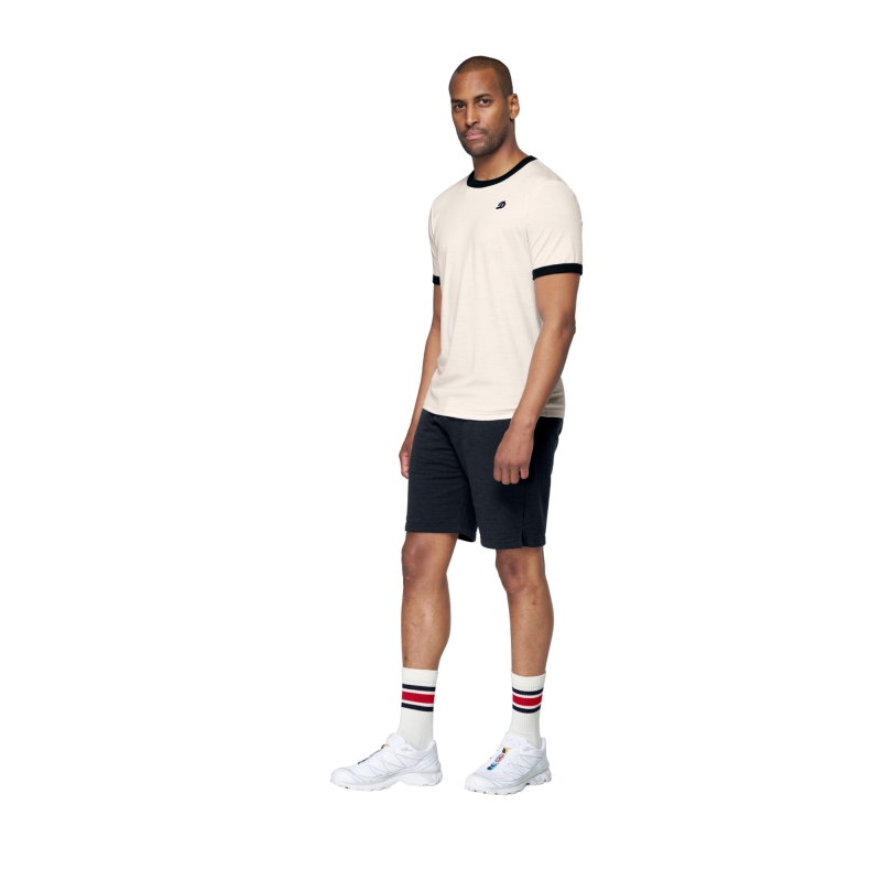 Devold Archive Ringer Tee White/Ink