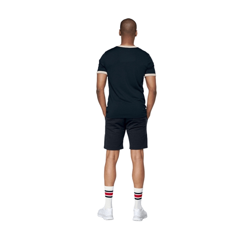 Devold Archive Ringer Tee Ink/Offwhite