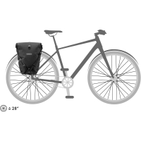 Ortlieb Back-Roller High-Vis QL2.1 20 L single Black