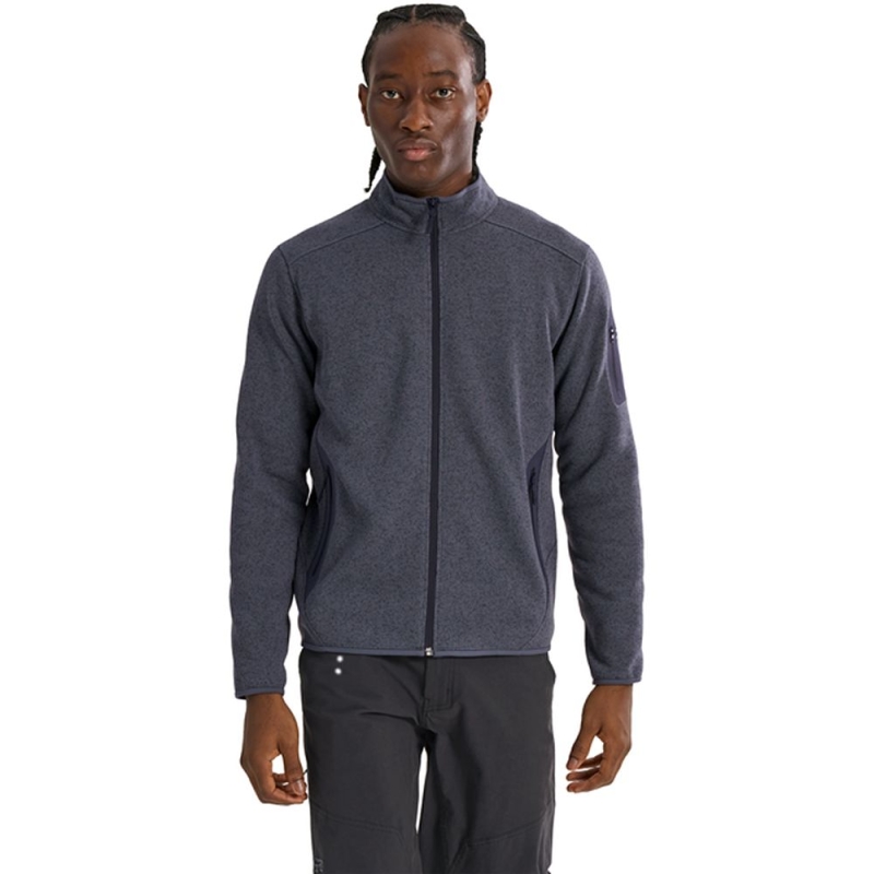 Arc'teryx Covert Cardigan Dk Stratus Hthr / Blk Sapphire