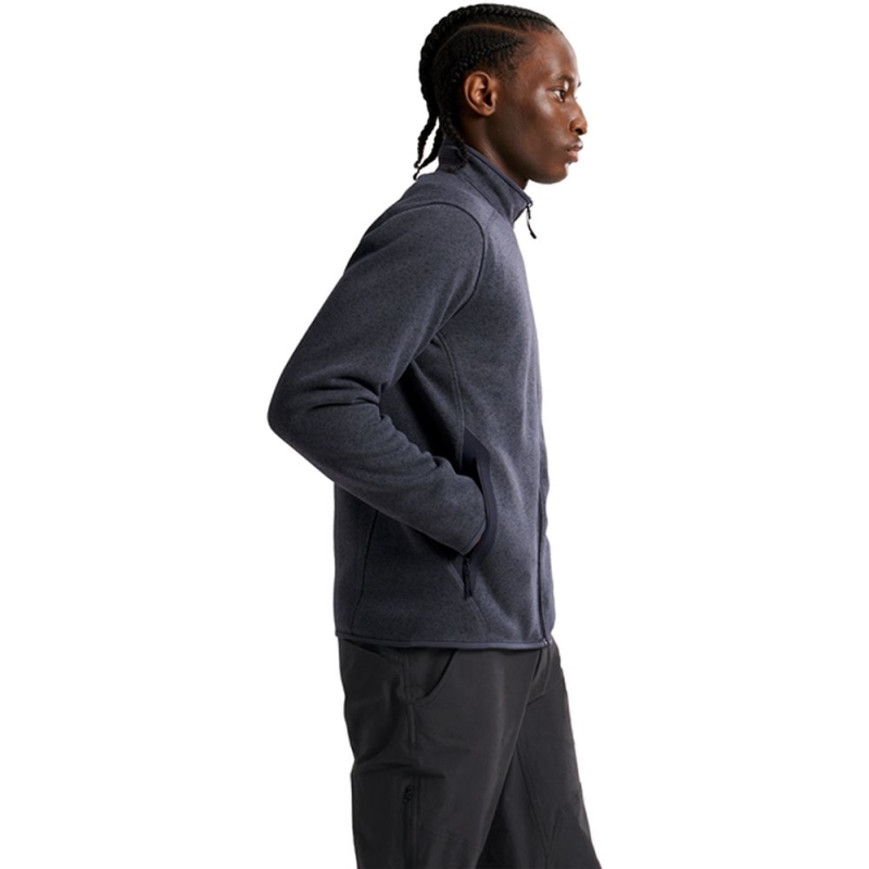 Arc'teryx Covert Cardigan Dk Stratus Hthr / Blk Sapphire