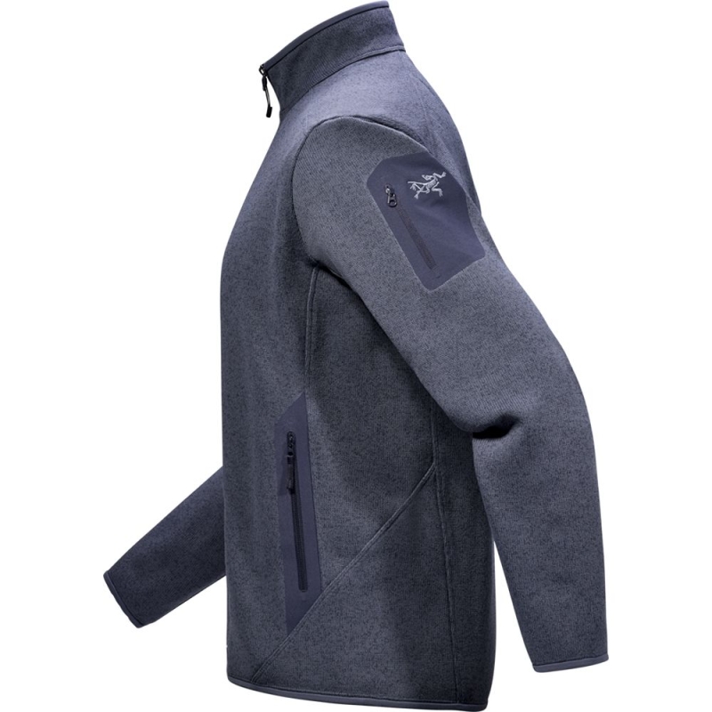Arc'teryx Covert Cardigan Dk Stratus Hthr / Blk Sapphire