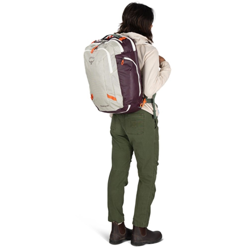 Osprey Transporter Travel Pack 36  Mystery White