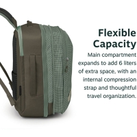 Osprey Transporter Travel Pack 36  Mystery White