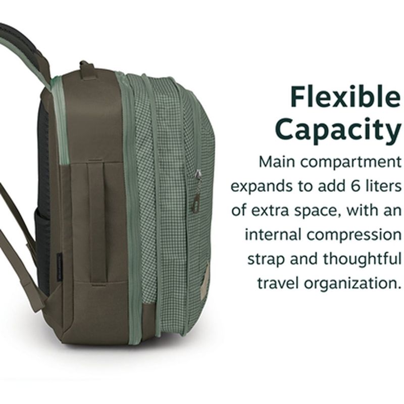 Osprey Transporter Travel Pack 36  Mystery White