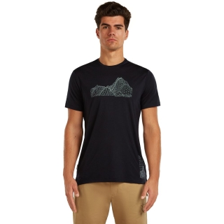 Icebreaker Mer 125 Cool-Lite Sphere SS Tee Beta Black