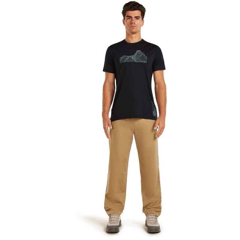 Icebreaker Mer 125 Cool-Lite Sphere SS Tee Beta Black