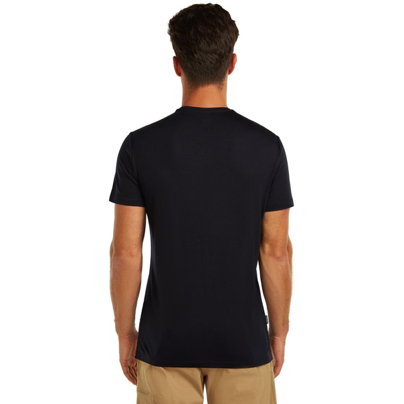 Icebreaker Mer 125 Cool-Lite Sphere SS Tee Beta Black
