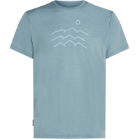 Icebreaker Mer 125 Cool-Lite Sphere SS Tee Across Flintblue
