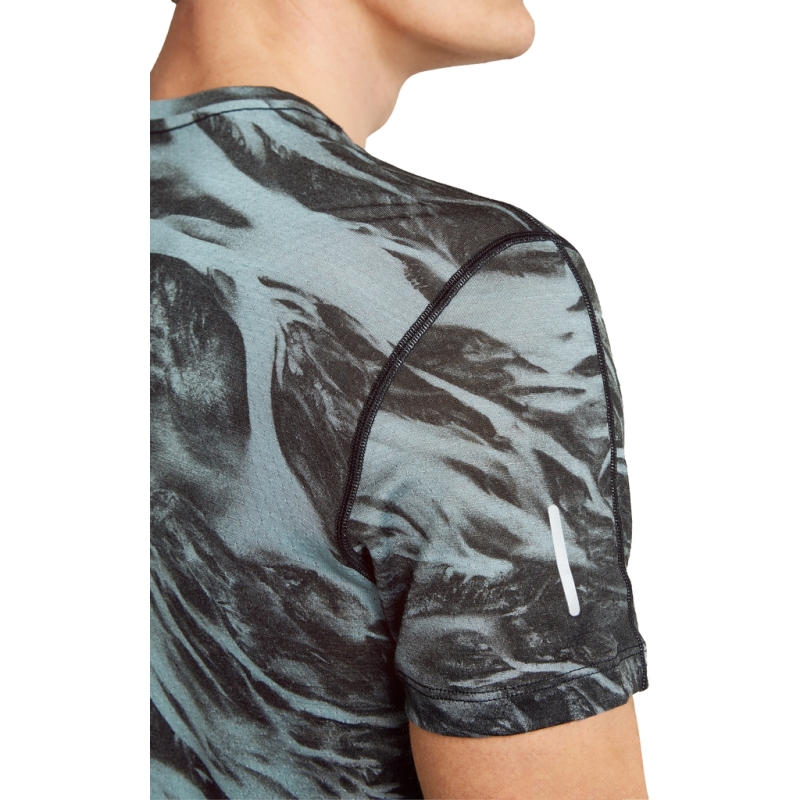 Icebreaker Mer 125 Cool-Lite Speed SS T Motion Flint Blue/Black t-shirt