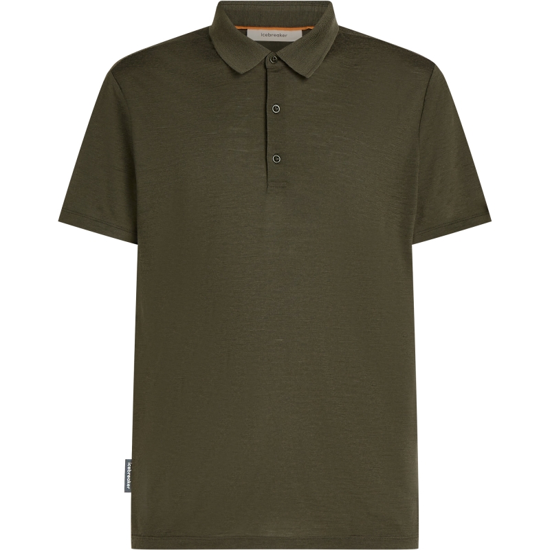 Icebreaker Mer 150 Tech Lite III SS Polo Dk Loden