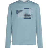 Icebreaker Mer 150 Tech Lite LS Tee Peak Bal Flint Blue