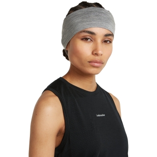 Icebreaker Cool-Lite Flexi Headband Metro Hthr