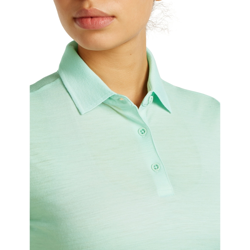 Icebreaker Mer 150 Tech Lite III SS Polo Women's Black