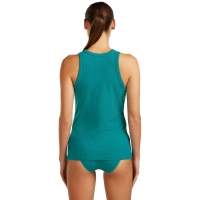 Icebreaker Mer Rib Lotus Tank Women's Black