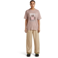 Icebreaker Mer 150 Tech Lite SS Relax T Mtn Shift Women's Pink Quartz t-shirt