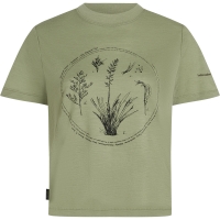 Icebreaker Mer 150 Tech Lite SS Crop T Seed Stor Women's Lichen