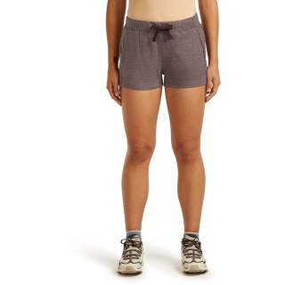 Icebreaker Mer Crush II Shorts Women's Bittersweet Hthr