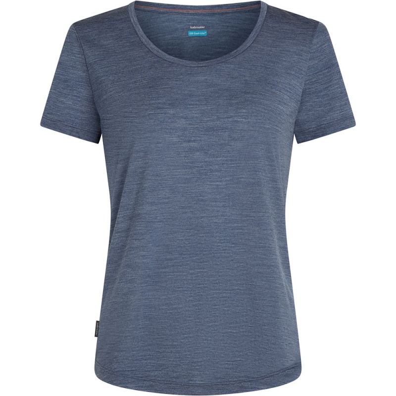 Icebreaker Mer 125 Cool-Lite Sphere III SS Scoop Women's Dawn Hthr