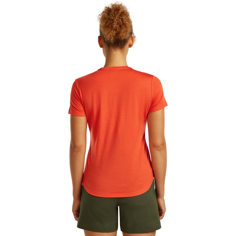 Icebreaker Mer 125 Cool-Lite Sphere III SS Tee Women's Fervid