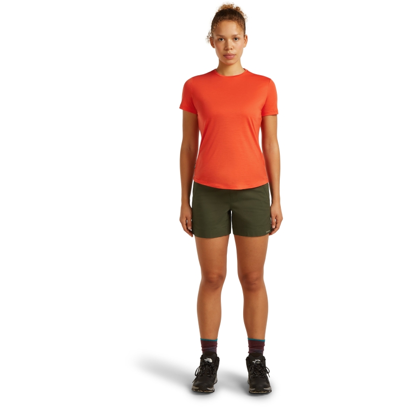 Icebreaker Mer 125 Cool-Lite Sphere III SS Tee Women's Fervid