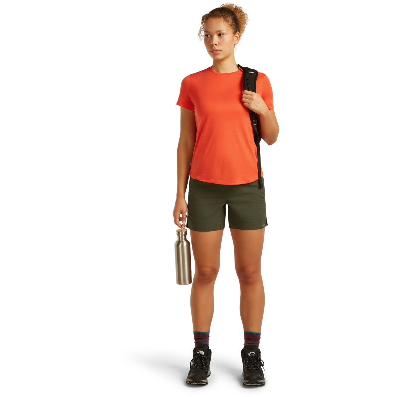 Icebreaker Mer 125 Cool-Lite Sphere III SS Tee Women's Fervid
