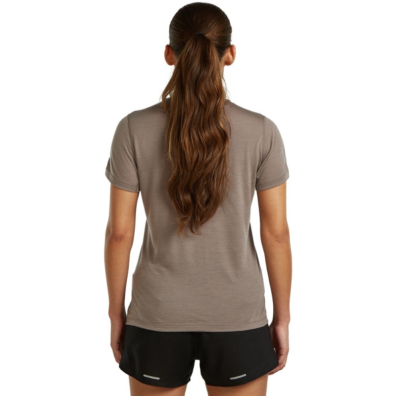 Icebreaker Mer 125 Cool-Lite Speed SS Tee Women's Porcini