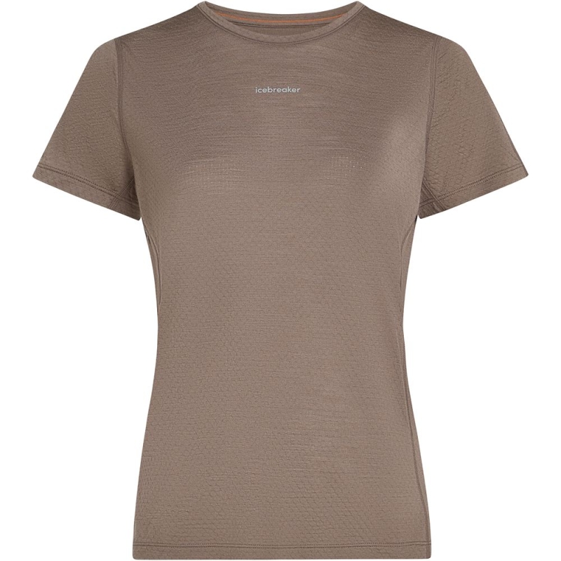 Icebreaker Mer 125 Cool-Lite Speed SS Tee Women's Porcini
