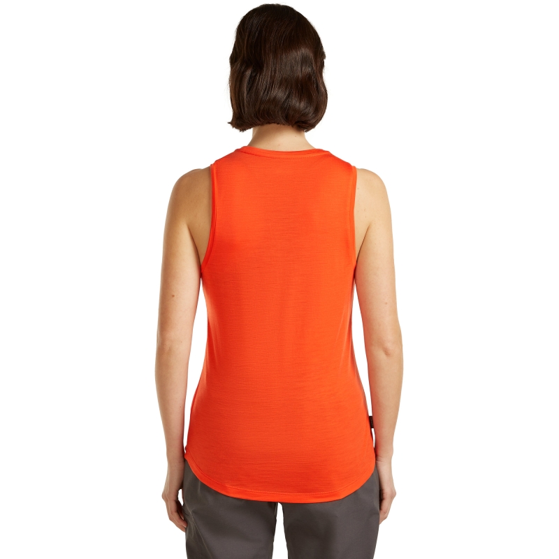 Icebreaker Mer 125 Cool-Lite Sphere III Tank Women's Fervid