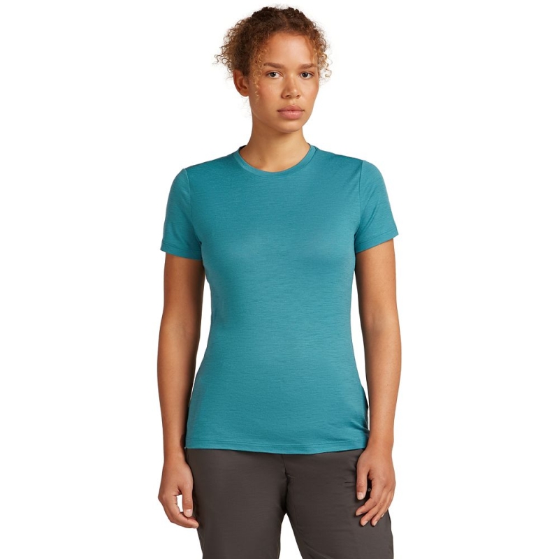 Icebreaker Mer 150 Tech Lite III SS Tee Women's Tidal