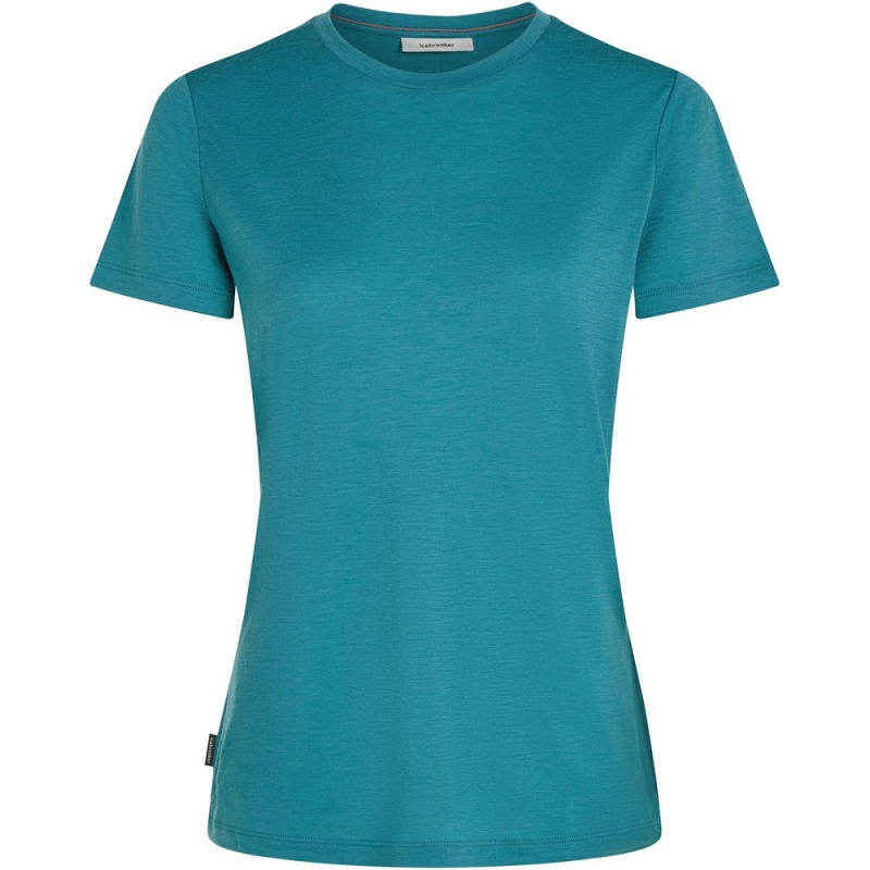 Icebreaker Mer 150 Tech Lite III SS Tee Women's Tidal